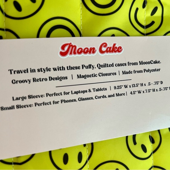 MOON CAKE Quilted Tech Travel Case Set - Picture 3 of 4